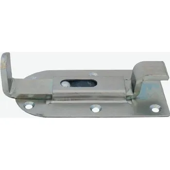 Visací zámek Komas Zástrč lomená 125mm Zn 12185 (10ks)