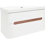 Swiss aqua technologies Koupelnová skříňka s umyvadlem SAT Fusion 97,5x53x45 cm bílá matná mat SATFUSION2100WU