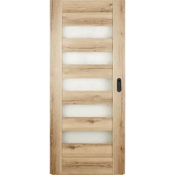 Interiérové dveře Naturel Interiérové dveře Accra 70 cm dub natura posuvné ACCRACPLDN70PO