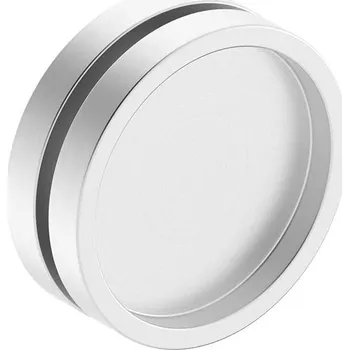 Nábytkové kování Naturel Úchyt pro skleněné dveře v nerezovém provedení UCHYTSKLONRZ