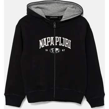 Chlapecká mikina Dětská mikina Napapijri B-INOT NP0A891E9411.98.128 černá 99X, vel. 98-104
