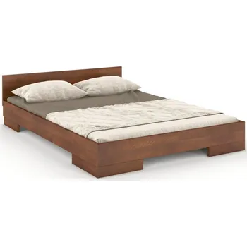 Postel Skandica Dřevěná postel SPECTRUM Niskie, buk (Rozměr: 90x200 cm, Barva: Ořech)