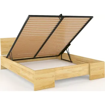 Postel Visby Dřevěná postel Hessler High BC, borovice (Rozměr: 120x200 cm, Barva: Přírodní)