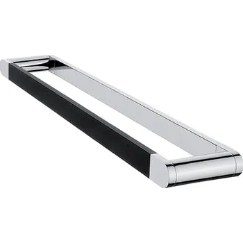 Držák na ručník Nimco Držák ručníků Nava černá/chrom NA28061