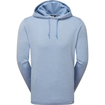Golf FootJoy Lightweight Hoodie pánská mikina, heather blue jay pánské, M