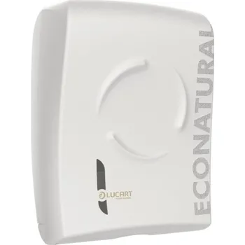 Lucart Professional Zásobník EcoNatural FLOW na skládané papírové ručníky, bílý