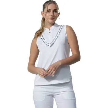 Dámské tričko Daily Sports ISTRES Sleeveless dámské polo, bílé