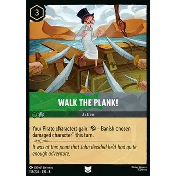 Karetní hra Walk the Plank! 118/204 - Reign of Jafar Typ karty: Standard