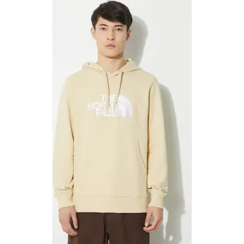 Pánská mikina Bavlněná mikina The North Face M Light Drew Peak Pullover Hoodie NF00A0TE8D61 béžová 80X, vel. XL