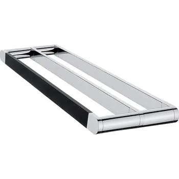 Držák na ručník Nimco Držák ručníků Nava černá/chrom NA28061D