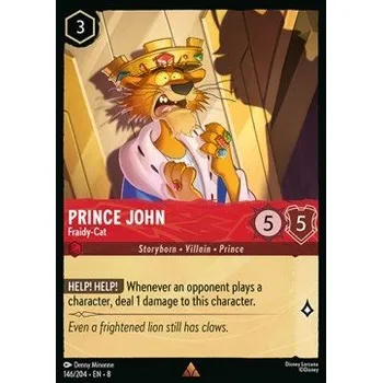 Sběratelská karetní hra Prince John 146/204 - Reign of Jafar Typ karty: Standard