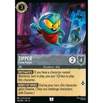 Sběratelská karetní hra Zipper 192/204 - Reign of Jafar Typ karty: Standard