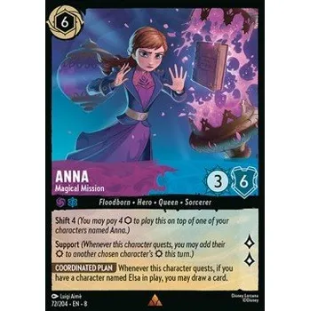 Karetní hra Anna 072/204 - Reign of Jafar Typ karty: Standard