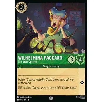 Karetní hra Wilhelmina Packard 085/204 - Reign of Jafar Typ karty: Foil
