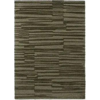 Koberec Vopi Jednobarevný kusový koberec B&C Twinset Terrain olive 121707 Brink & Campman (Varianta: 140 x 200)