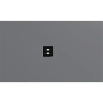 Sprchová vanička Polysan FLEXIA vanička z litého mramoru s možností úpravy rozměru, 150x90cm, šedá mat