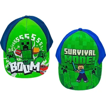Čepice Forkids SET 12 KS KŠILTOVKA MINECRAFT (Forkids - velikost: set 12 ks)