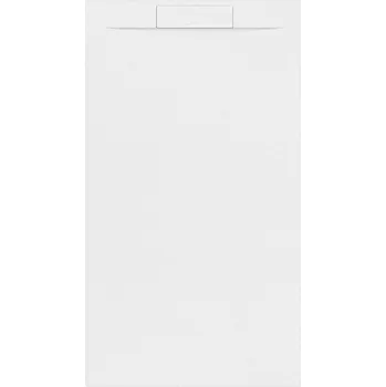 Sprchová vanička Swiss aqua technologies Sprchová vanička obdélníková SAT Fusion 120x80 cm litý mramor Blanco SATFU12080BL