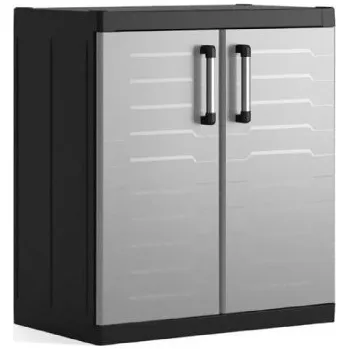 Šatní skříň Kis Skříň DETROIT XL nízká 89 cm, šedá