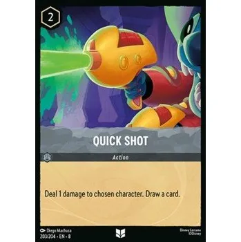 Karetní hra Quick Shot 203/204 - Reign of Jafar Typ karty: Standard