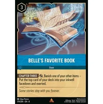 Karetní hra Belle's Favorite Book 179/204 - Reign of Jafar Typ karty: Standard