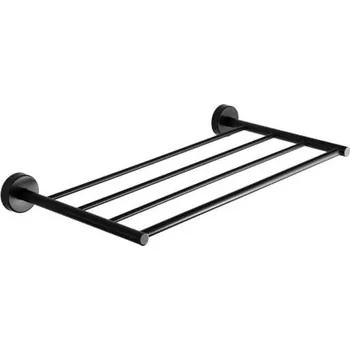 Držák na ručník Sanela Police na ručníky černá 62341