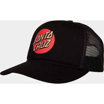 Pokrývka hlavy SANTA CRUZ kšiltovka - Other Dot Rose Meshback Black (BLACK)