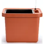 Plastia Samozavlažovací velkoobjemový truhlík Berberis UNO 45 cm - terakota