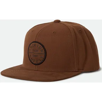 Kšiltovka BRIXTON kšiltovka - Oath Iii Snapback Coffee/Coffee (CFFCF) velikost: O/S