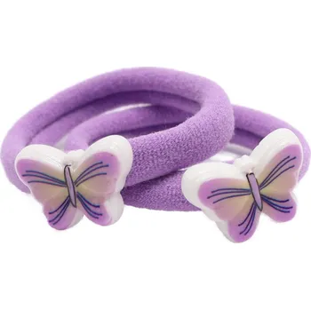 Dětské gumičky, 2 ks Barva: fialová