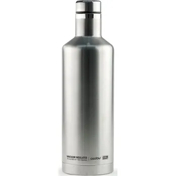 Termohrnek Termoska ASOBU Termoska TIMES SQUARE - stříbrná 450ml