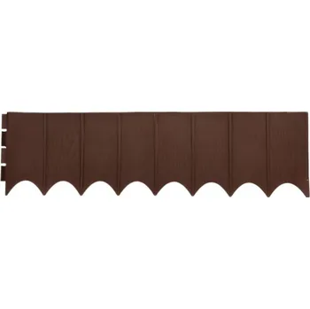 Zahradní obrubník Nohel garden Obruba GARDEN FENCE hnědá 5,9x0,16m