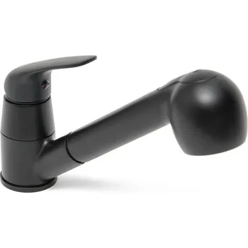 Vodovodní baterie S-line pro Dřezová baterie s vytahovací sprškou, 2 proudy černá matná SIKOBSLPRO283C