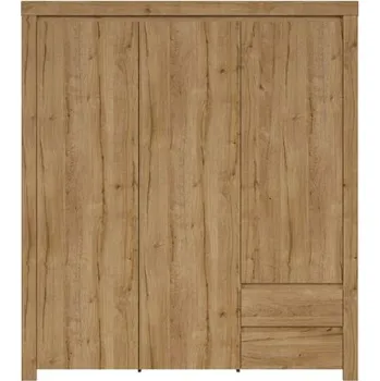 Šatní skříň Brwcz HOLTEN SZF3D2S dub waterford / 6BAL /