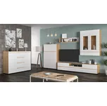 Casarredo Obývací sestava CEFALU barva bílá mat