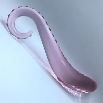 Dildo Intimitude Dildo Skleněné Chapadlo Barva: Čirá + dárková krabička