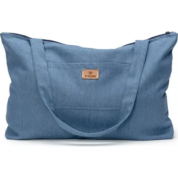 Přebalování T-tomi Shopper bag Washed DENIM