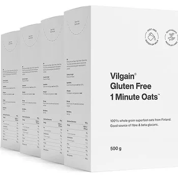Vilgain Minutové ovesné vločky bezlepkové 4 x 500 g