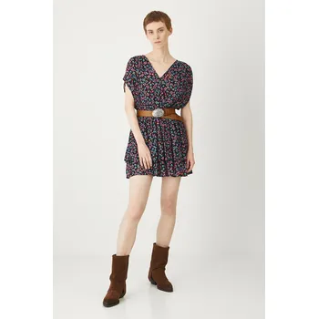 Dámský overall Overal Medicine černá barva, s výstřihem do v RS25.SKDC00 99C, vel. XS