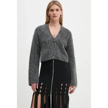 Dámský svetr Vlněný svetr Nanushka HENNY NW24FWSW44497 šedá 90X, vel. M