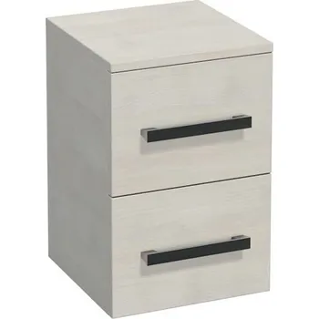 Šatní skříň Naturel Koupelnová skříňka nízká Cube Way 32,5x51x33 cm dub chamonix CUBE2N32DC