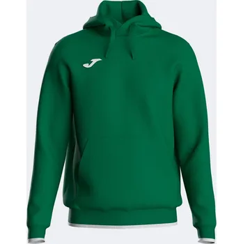 Pánská mikina JOMA OLIMPIADA MIKINA S KAPUCÍ UNISEX - Zelená - velikost XS