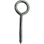 Oko s vrutem se závitem zavřené 20x10x3mm Zn