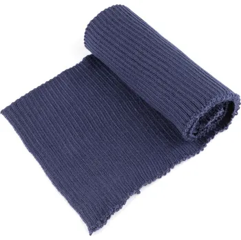 Elastický žebrovaný náplet hrubší šíře 14 cm