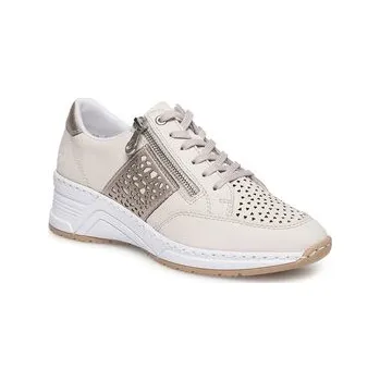Dámské tenisky Sneakersy Rieker N4344-60 Écru 41