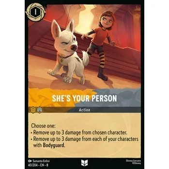 Sběratelská karetní hra She's Your Person 040/204 - Reign of Jafar Typ karty: Standard