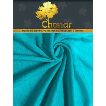 Prostěradlo Top textil Chanar s.r.o Prostěradlo Jersey Lux 180x200 cm tyrkysová