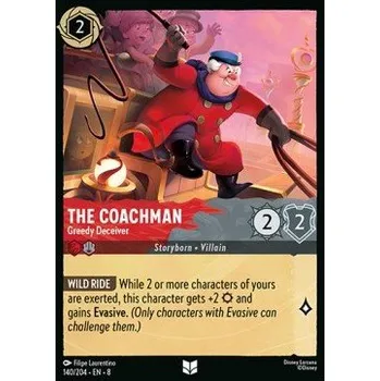 Sběratelská karetní hra The Coachman 140/204 - Reign of Jafar Typ karty: Standard