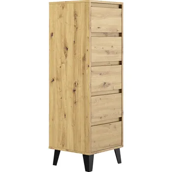 Tempo Kondela Komoda, dub artisan, BOGAN 5S40