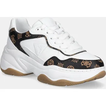 Dámská móda Tenisky Guess HAPYY3 FLTHPY.FAL12.WHIBR bílá 00X, EUR 38